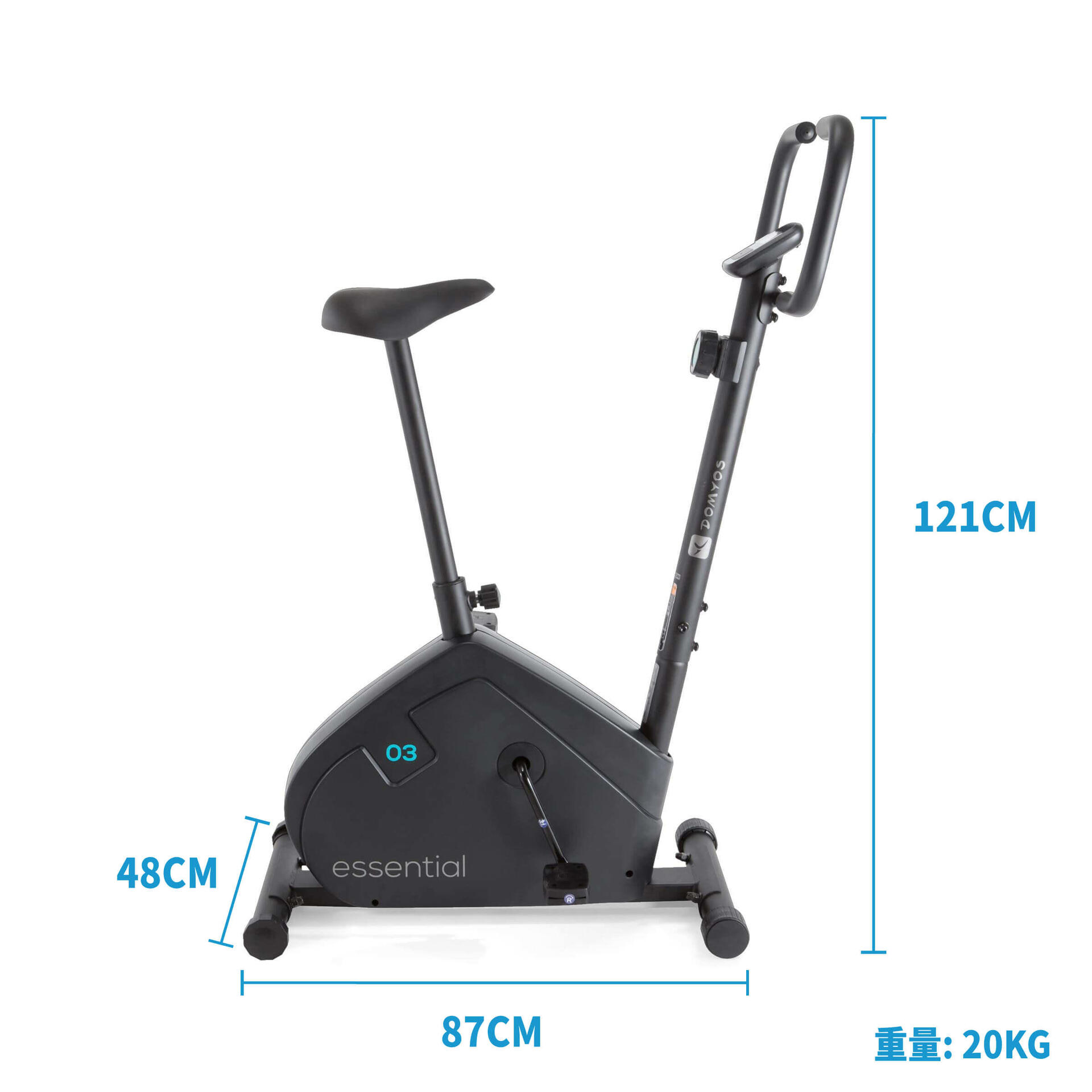 Sepeda Statis Exercise Bike Essential