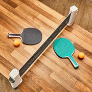 Table Tennis Rollnet Set Large - Rollnet x1 Rackets & Balls x2