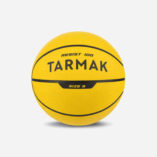 
      Basketbalová lopta R100 veľkosť 5 žltá.
  