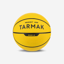 Beginners' Size 5 (Up to 10 Years Old) Basketball R100 - Yellow