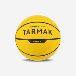 Handvest Bijwonen Bekritiseren TARMAK Basketbal voor beginnende kinderen R100 maat 5 tot 10 jaar geel |  Decathlon