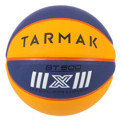 Bola Basket 3x3 Ukuran 6 BT500 - Biru/Kuning