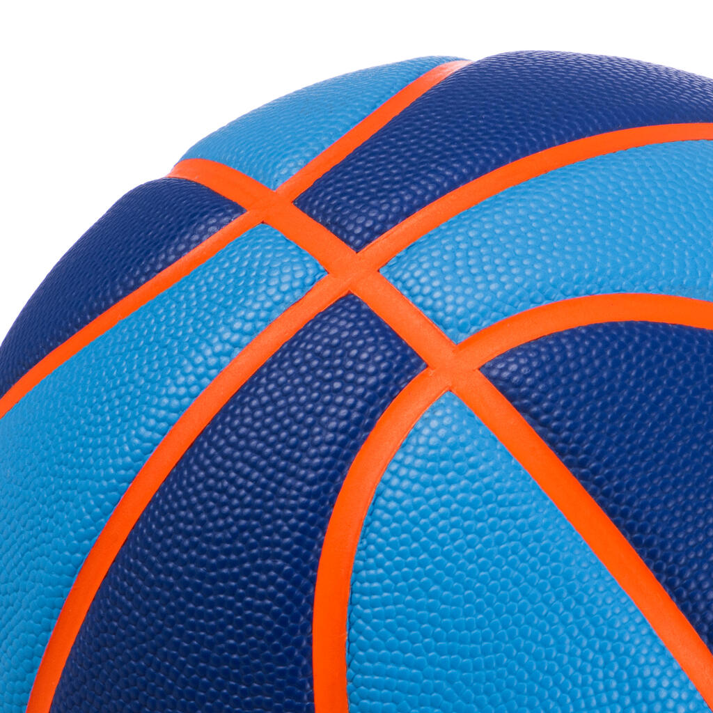Košarkaška lopta Wizzy veličina 5 za djecu do 10 godina plava