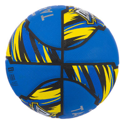 Ballon de basket enfant R500 T 5 Bleu jusqu'à 10 ans pour débuter.