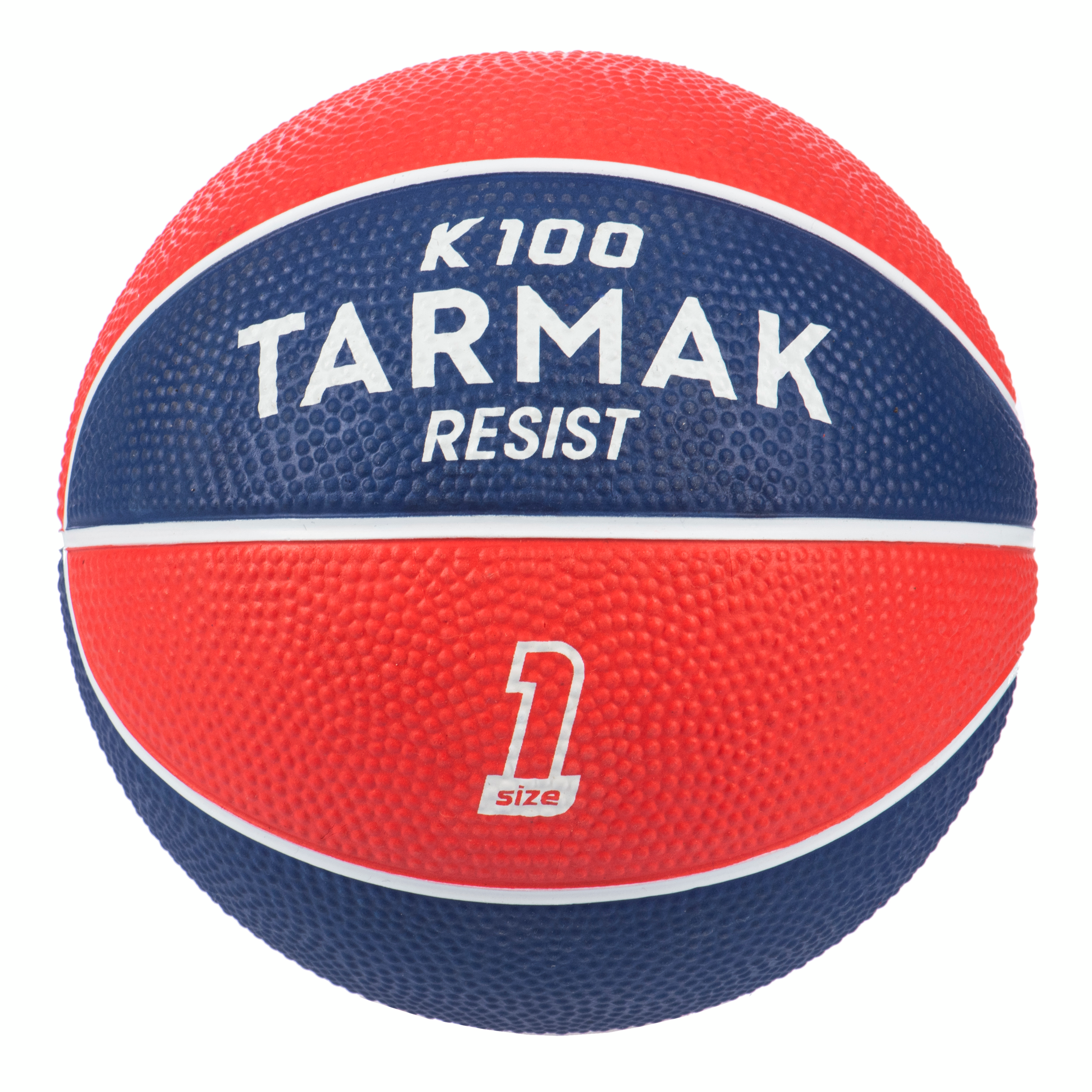 Mini ballon de basketball taille 1 enfant - k100 rubber bleu orange - Basket-ball - TARMAK- Clubs - Entreprises - Collectivités - Associations