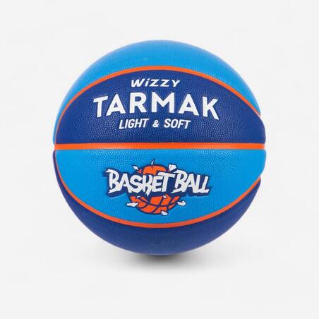 Ballon De Basket Enfant Wizzy Basketball Bleu Taille 5 Jusqu A 10 Ans Decathlon