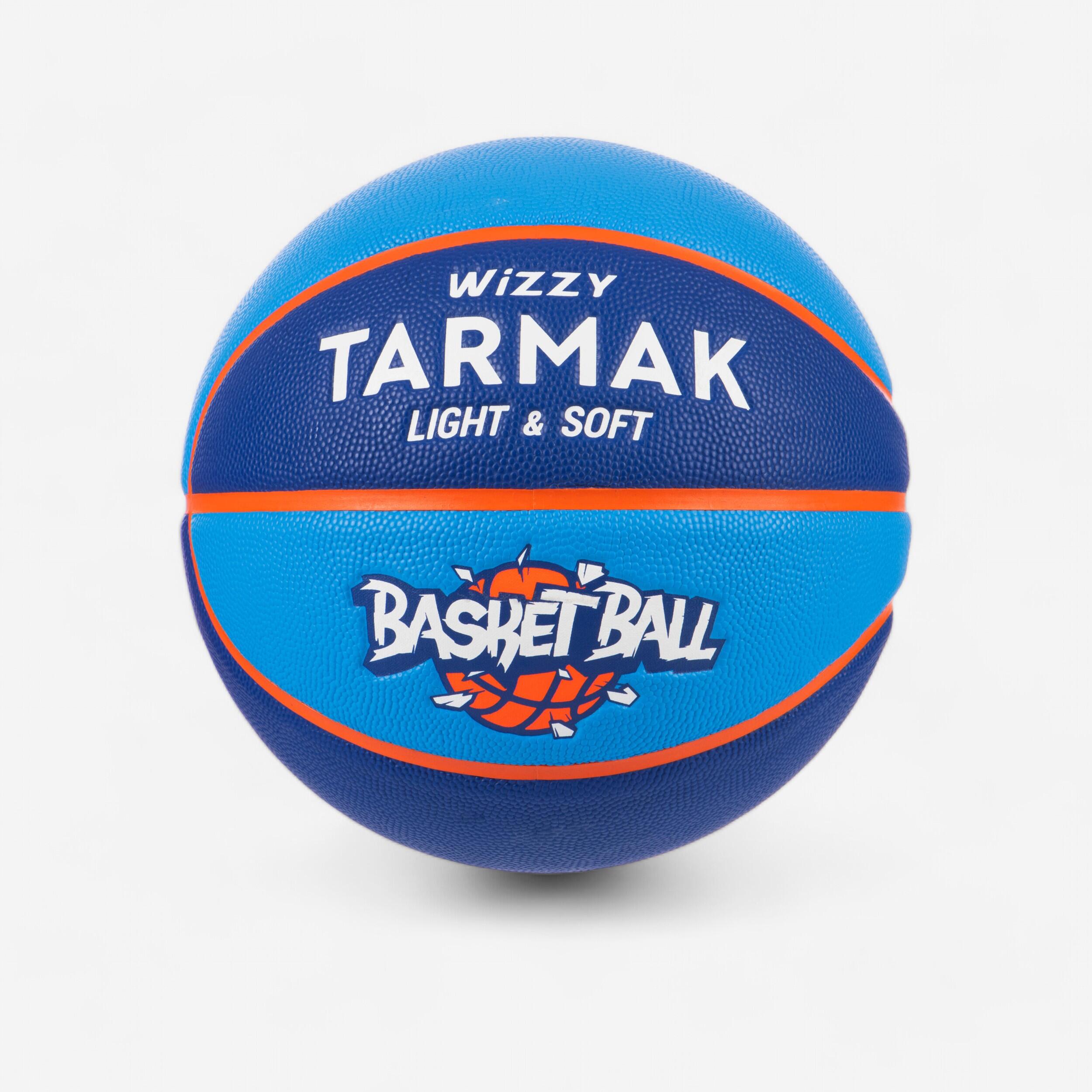 Balón de baloncesto niños Wizzy blason azul/azul marino talla 5 hasta 10  años TARMAK | Decathlon