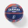 Ballon de basketball taille 3 Enfant - K500 Rubber bleu orange