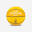 Dětský basketbalový mini míč K100 Rubber velikost 1 žlutý