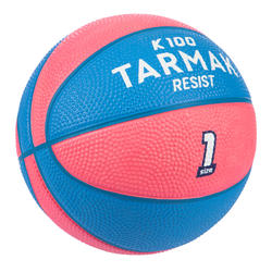 Mini B Kids' Size 1 Basketball Up to age 4.Pïnk/Blue