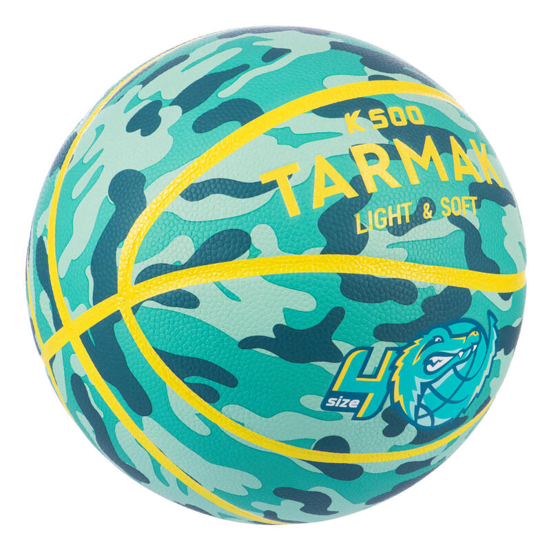 Dětský basketbalový míč K500 Aniball zelený