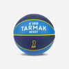 Mini ballon de basketball taille 1 Enfant - K100 Rubber bleu