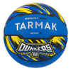 Basketbalová lopta R500 veľkosť 5 na začiatky pre deti do 10 rokov modrá