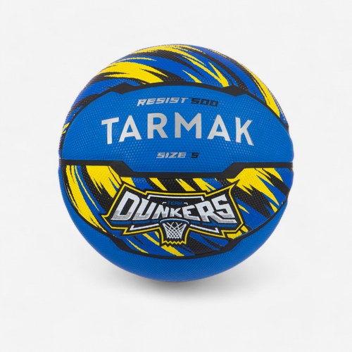 Ballon de basketball taille 5 - R500 bleu