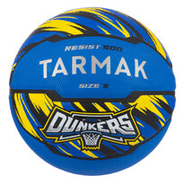 Мяч баскетбольный размер 5 для детей до 10 лет синий R500 Tarmak