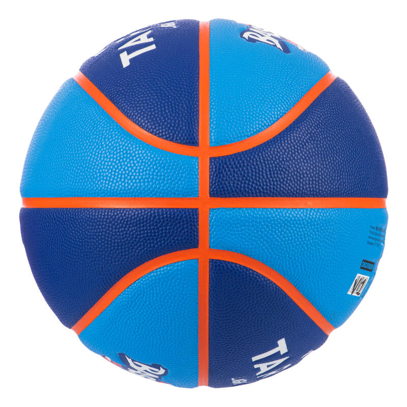 Basketball Wizzy Größe 5 für Kinder bis 10 Jahren blau