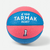 Mini ballon de basketball taille 1 Enfant - K100 Rubber bleu rose