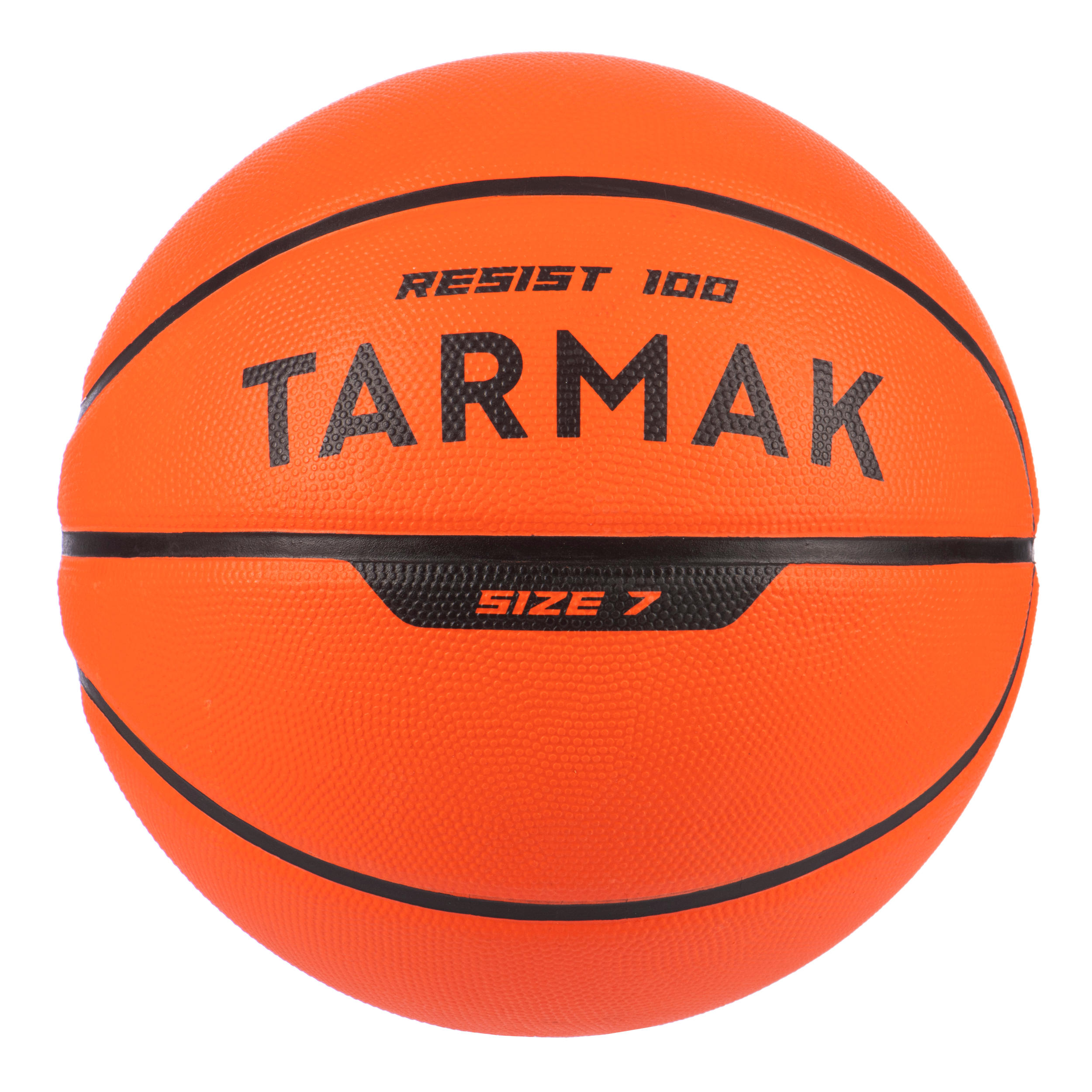 Basketboll R100 Stl 7 Junior/vuxen Orange.