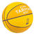 Mini ballon de basketball taille 1 Enfant - K100 Rubber jaune