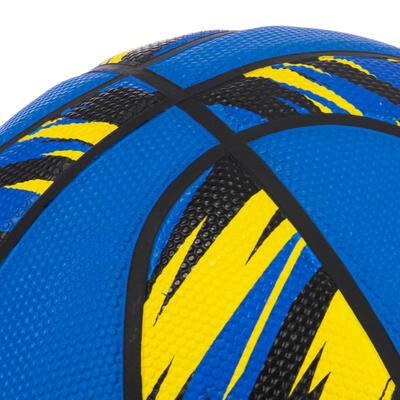 Ballon de basket enfant R500 T 5 Bleu jusqu'à 10 ans pour débuter.