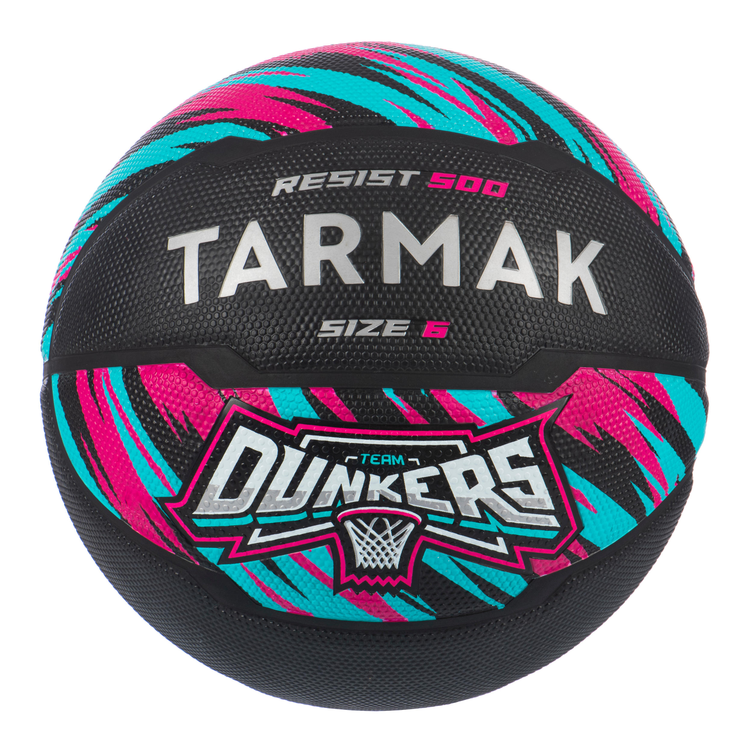 

Kids'/Women's Size 6 Beginner Basketball R500 - Black/Pink -  By TARMAK | Decathlon