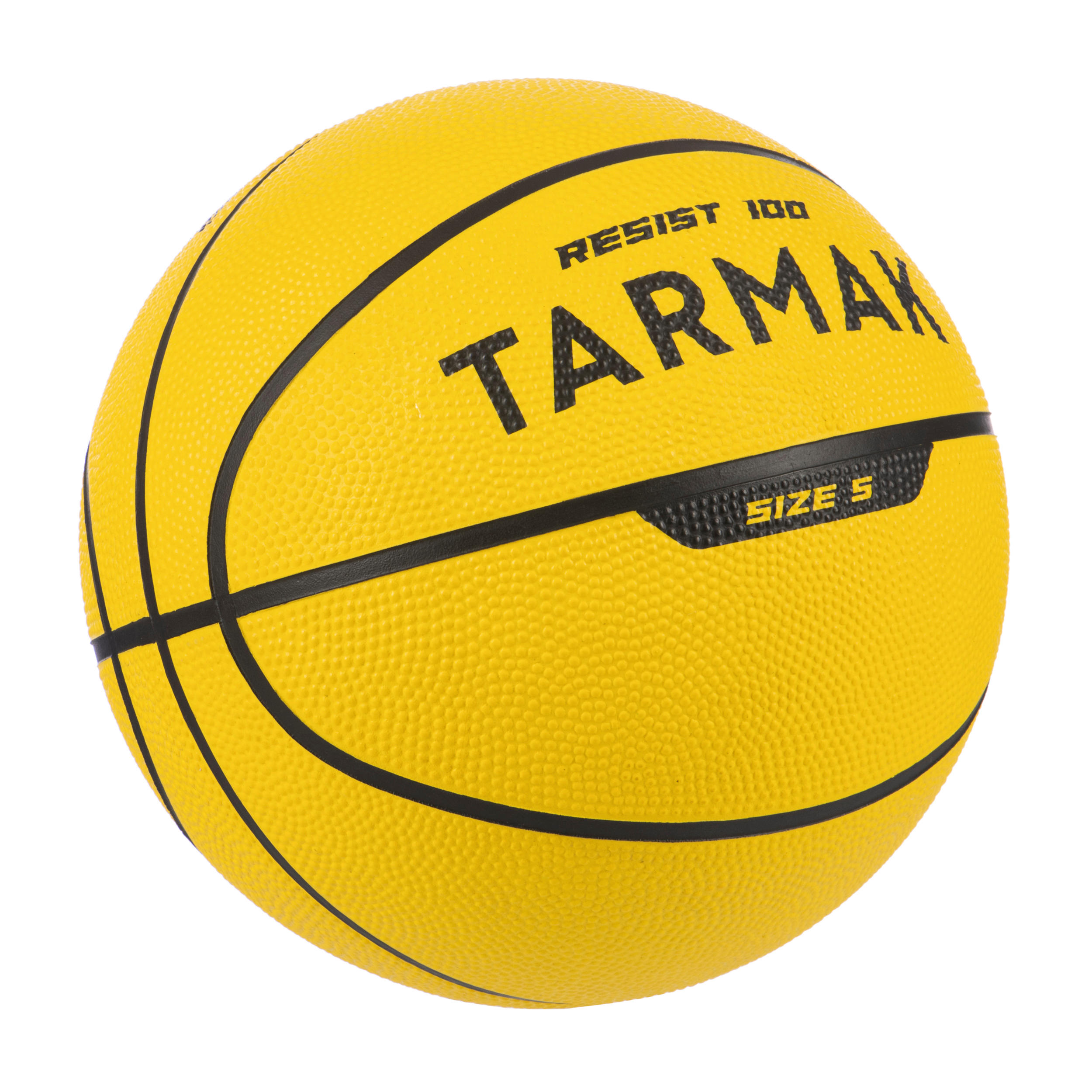 Size 5 Basketball Ball - R 100 Yellow - TARMAK