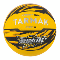 Ballon de basketball taille 6 - R500 jaune