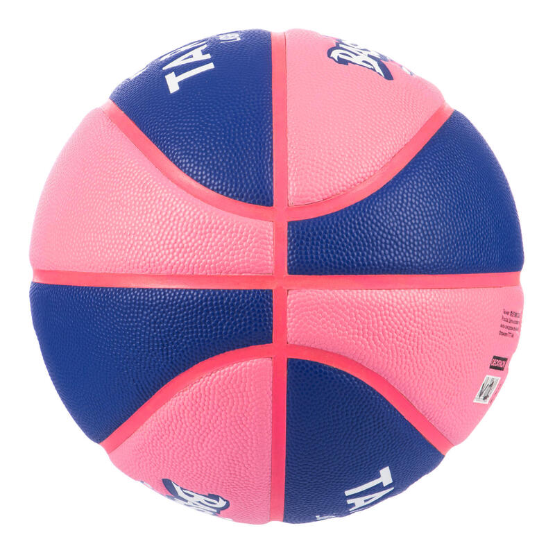 Gyerek kosárlabda Wizzy 5-ös méret, 10 éves korig, kék, rózsaszín 