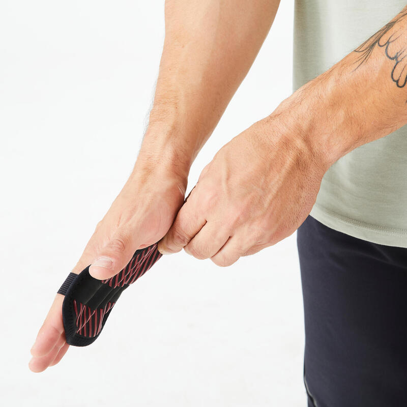 Grip pad, gant de musculation - noir