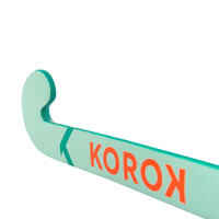Kids' Beginner/Occasional Field Hockey Wooden Stick FH150 - Turquoise