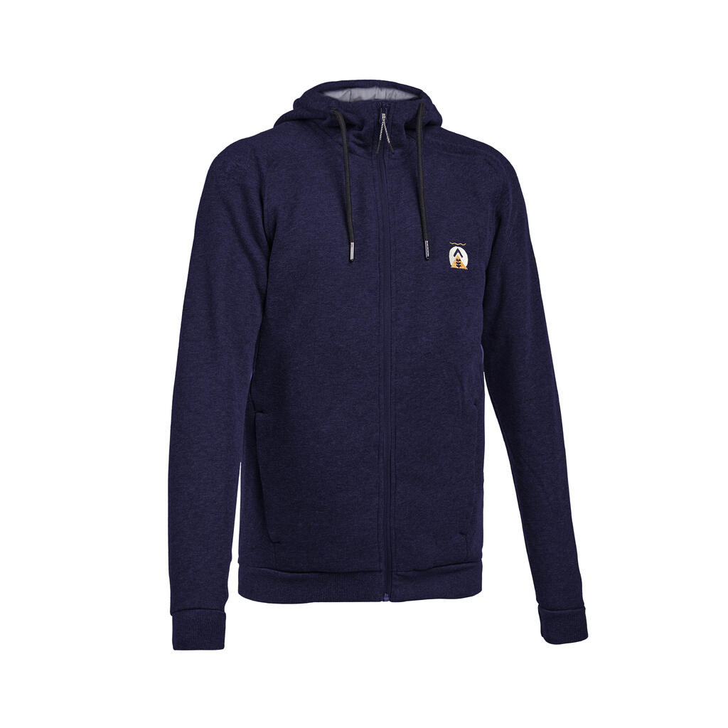 Men’s Hiking Zipped Hooded Sweatshirt - NH150