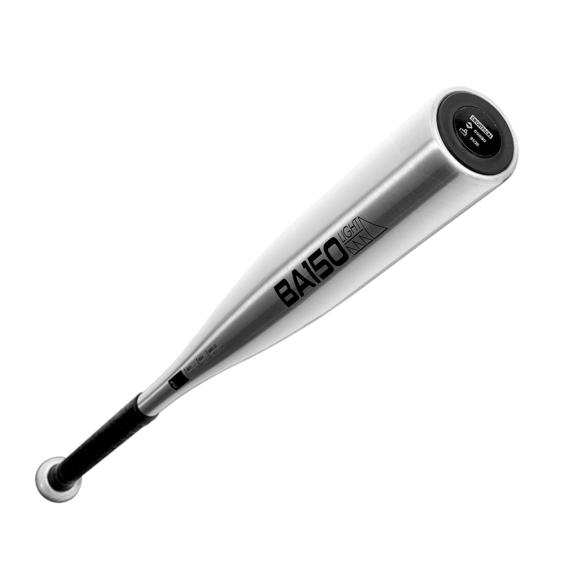 Bâton de baseball en aluminium - BA150 argent - KIPSTA
