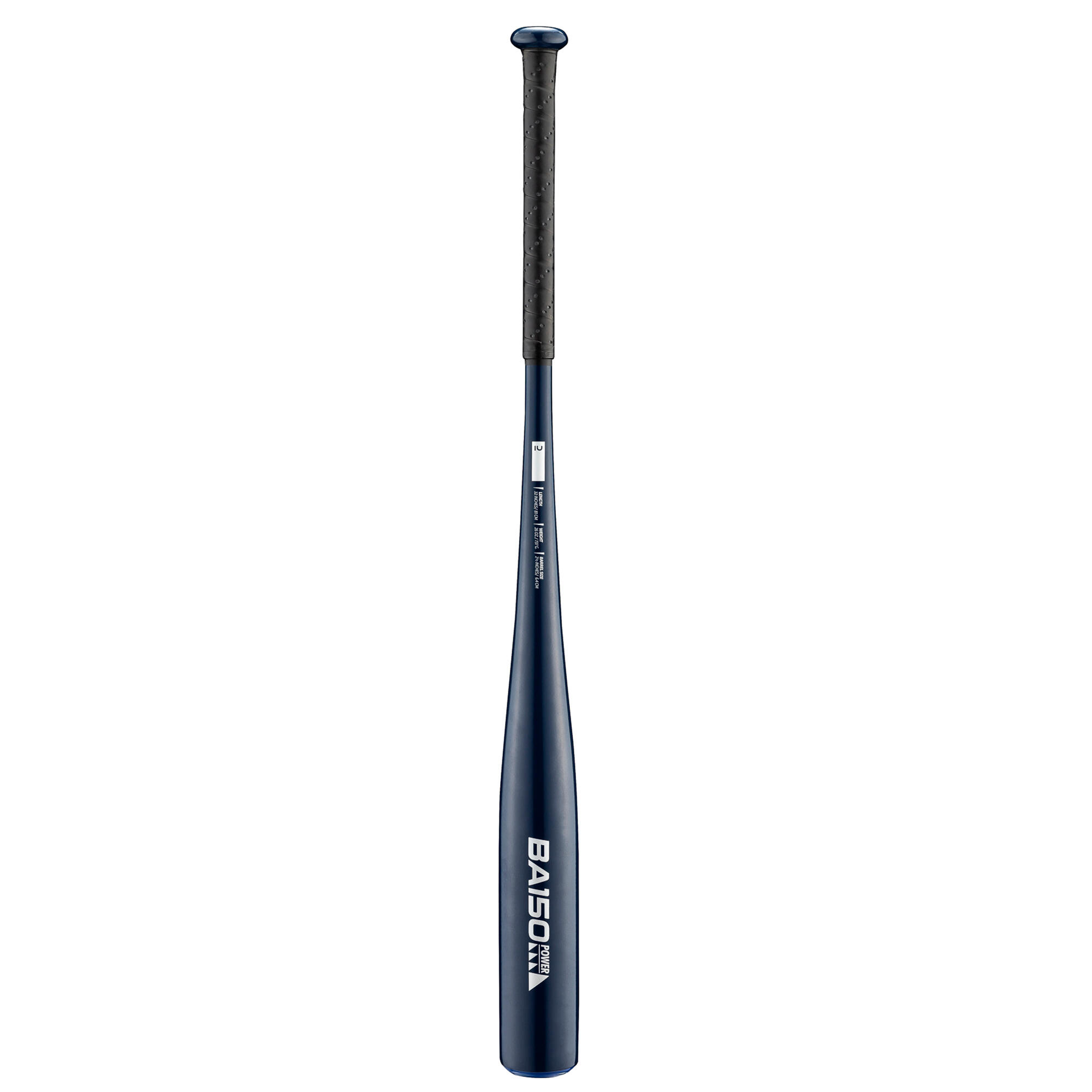 Baseball bat aluminum kid - BA150 29" or 32" Black 12/19