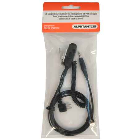 HEADSET CABLE SPORTAC -  Compatible with the Solognac BGB 500 walkie-talkie