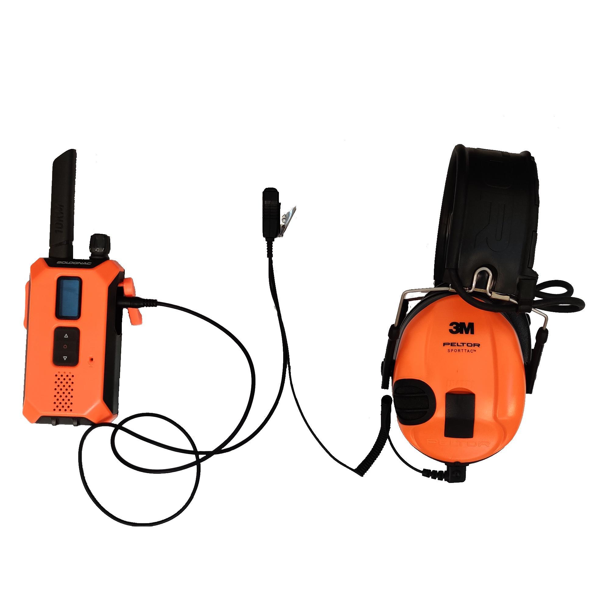 Cavo cuffia SPORTAC Walkie Talkie PELTOR | DECATHLON