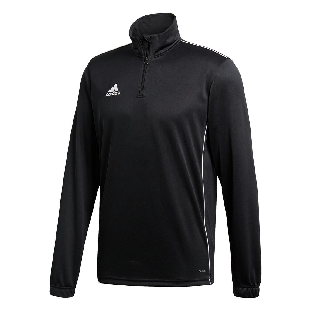 Trainingsjacke Fussball Top Core18 Adidas Erwachsene schwarz