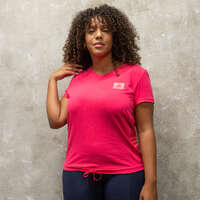 T-shirt Gym Pilates ADIDAS DESIGNED2MOVE rosa Populärt - T-shirt Adidas AH20 rosa ADIDAS - T-shirts och Toppar - Dam