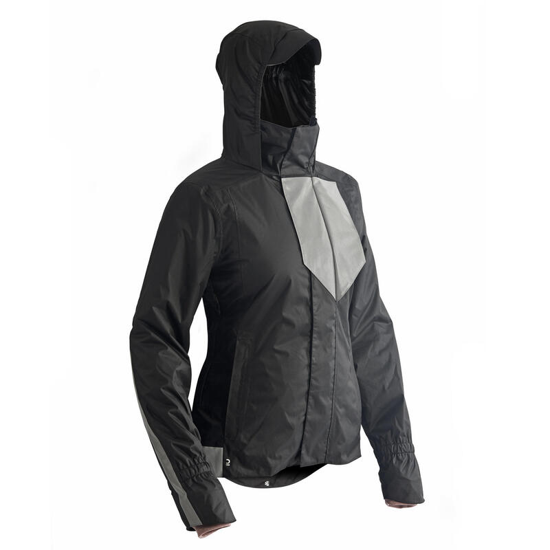 CHAQUETA IMPERMEABLE CÁLIDA CICLISMO 540 MUJER