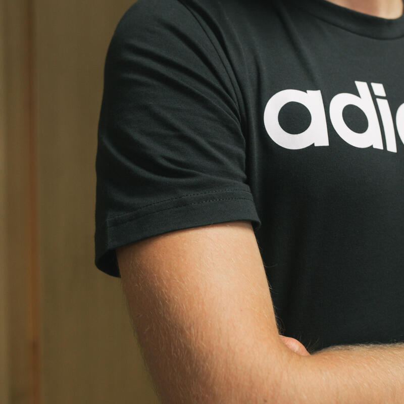T-Shirt Adidas homme slim fit noir