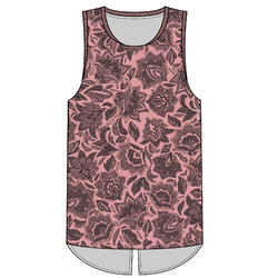 900 Women's Fitness Cardio Training Tank Top - Pink