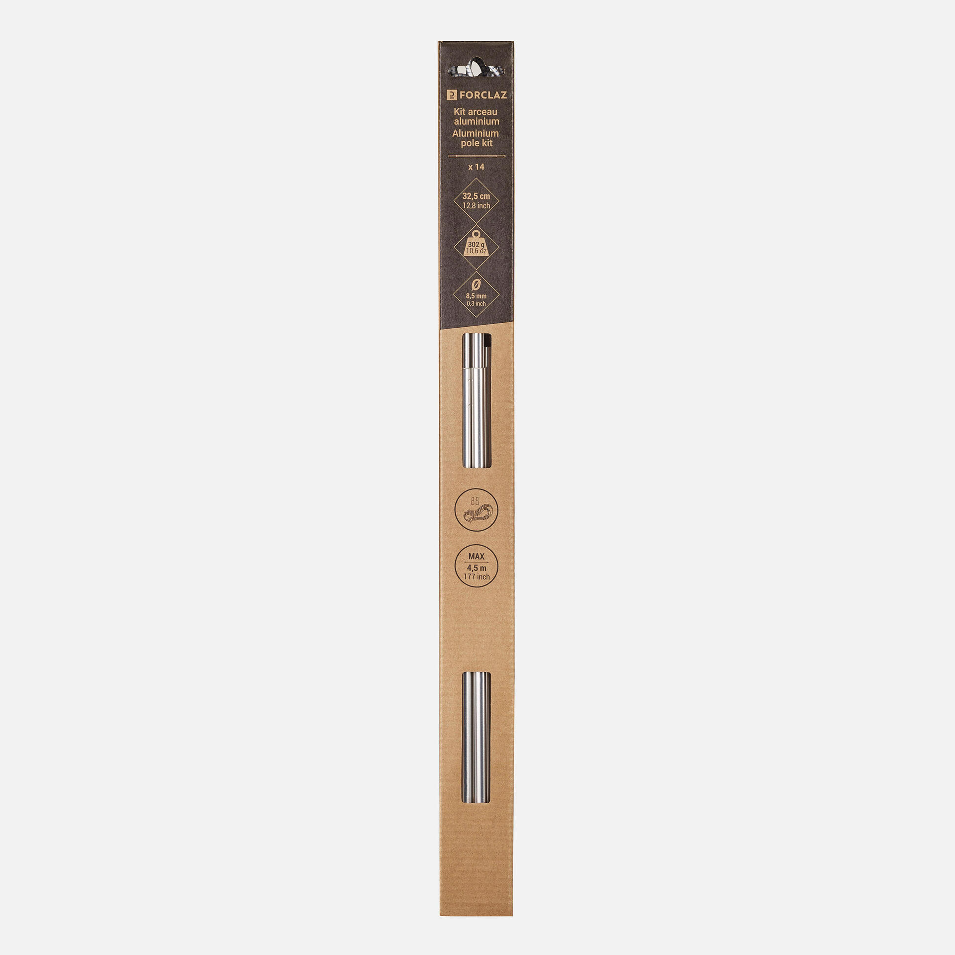 Arceaux De Tente De Remplacement 11mm – 480cm, 520cm Ou 718cm, En Aluminium Hyper Résistant, Parfait Pour Camping, Rando, Bivouac