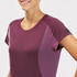 Women Merino Wool Half Sleeve Super Soft T-Shirt Bright Damson - TS500