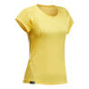 Women’s Mountain Trekking 500 Merino Wool T-Shirt - Yellow