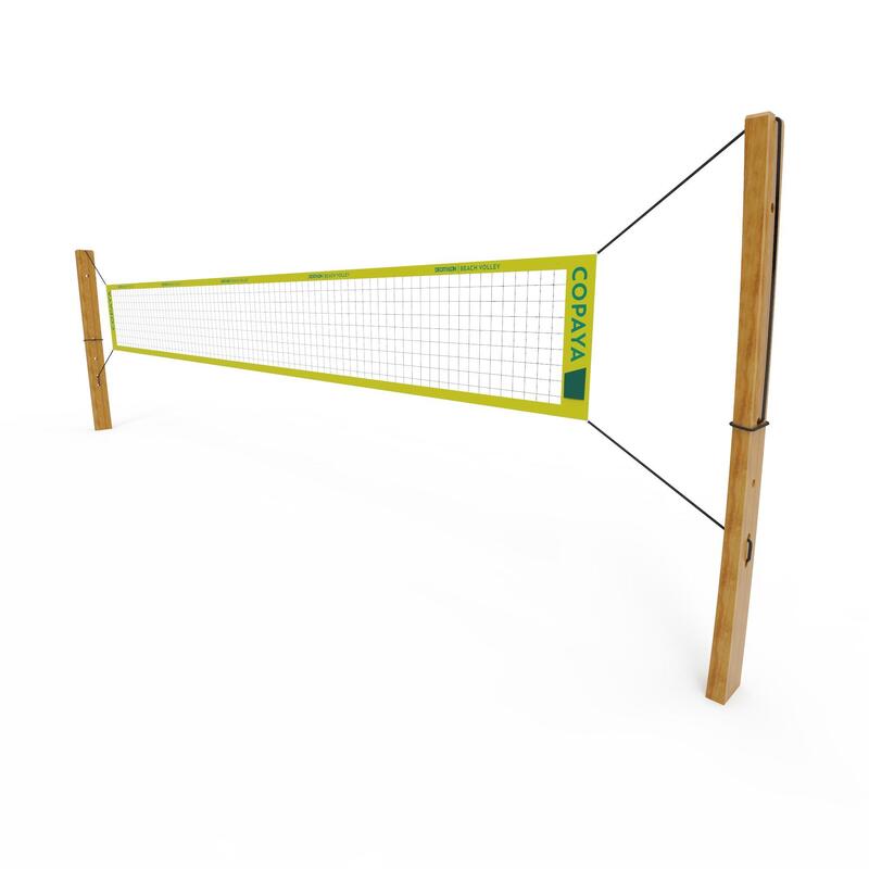 Reti da badminton, rete da pallavolo portatile pieghevole da esterno 6 m,  set da badminton con