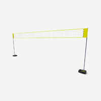 Beachvolleyballnetz Set BV500 verstellbar gelb