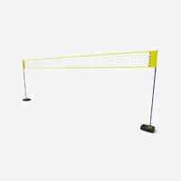 Adjustable Beach Volleyball Set (Net and Posts) BV500 - Yellow