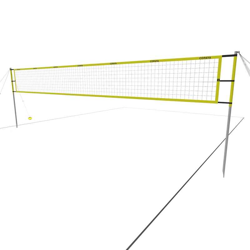 Beach Volley Ball Set - Official Dimensions - BV900 Yellow