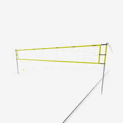 Set de beach volley - Dimensions officielles - BV900 Jaune