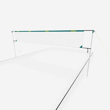 Set Net Bola Voli Rekreasi (Tiang dan Net) 6 m BV500 - Biru