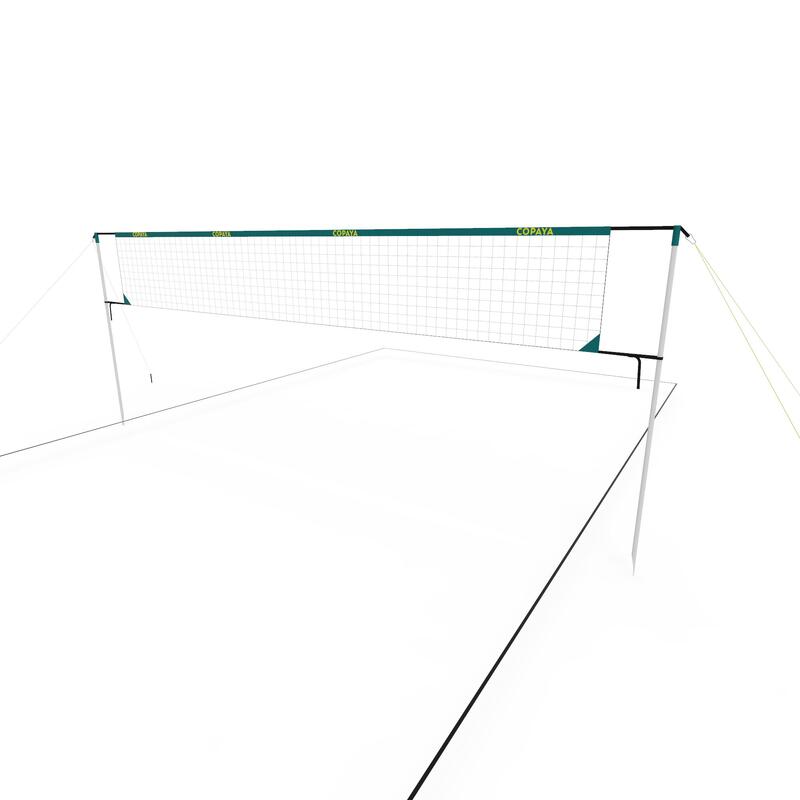 Rede e Postes Voleibol de Praia Lazer BV 500 (6 m) Azul (Conjunto)